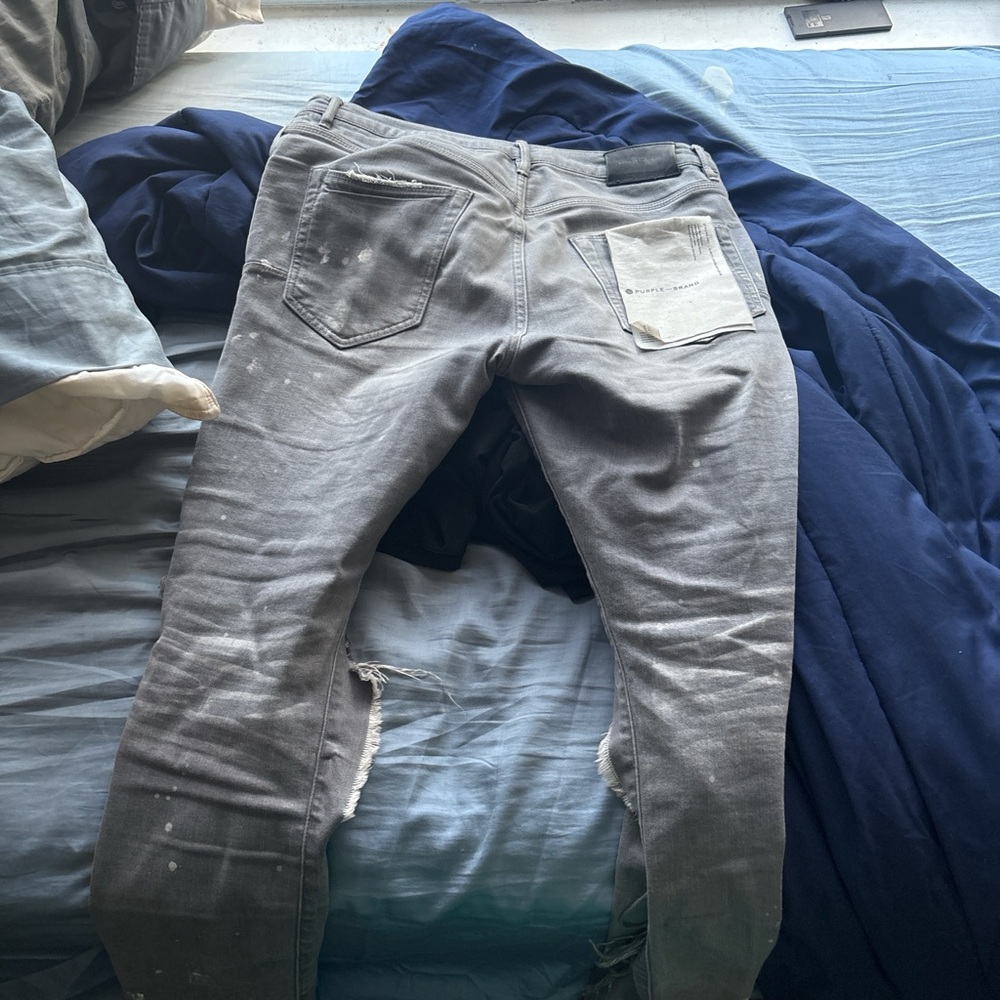 Men's Skinny Jeans in Gray